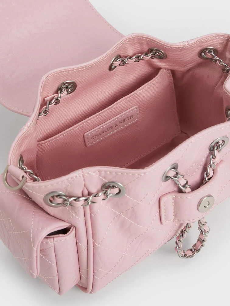 Duo Quilted Two-Way Front Flap Backpack