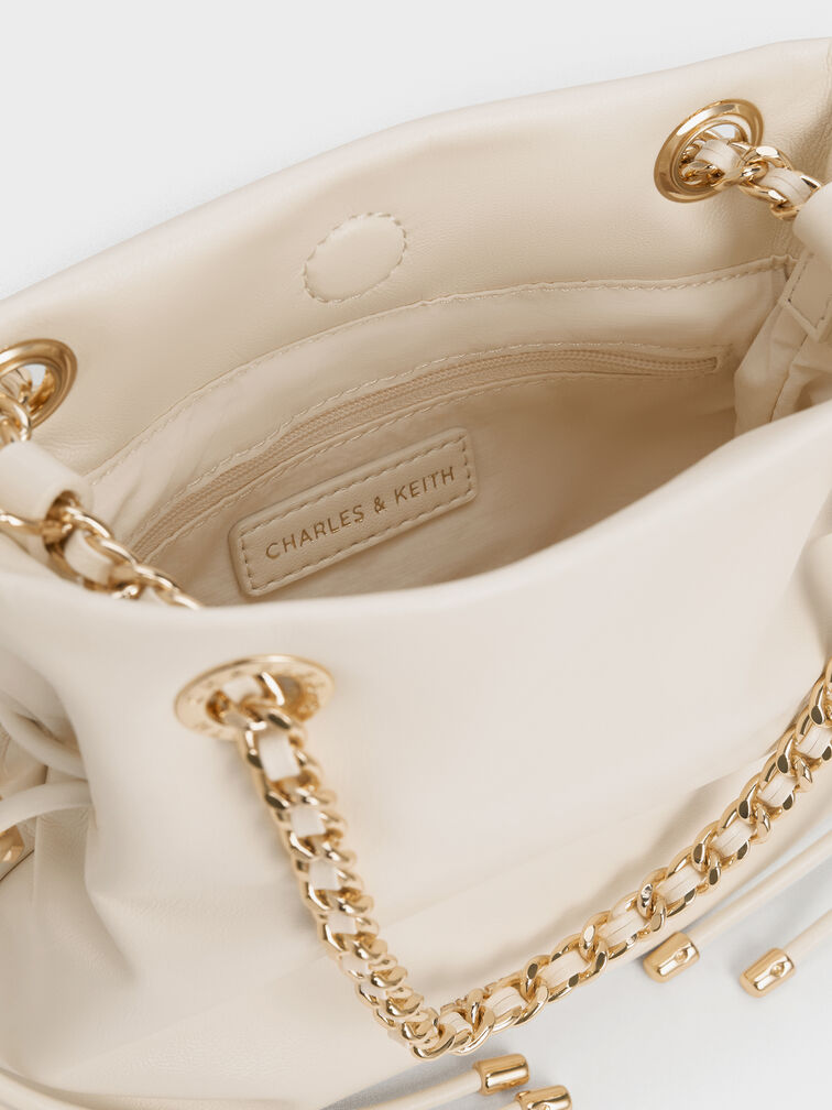 Arya Braided-Strap Double-Handle Crossbody Bag