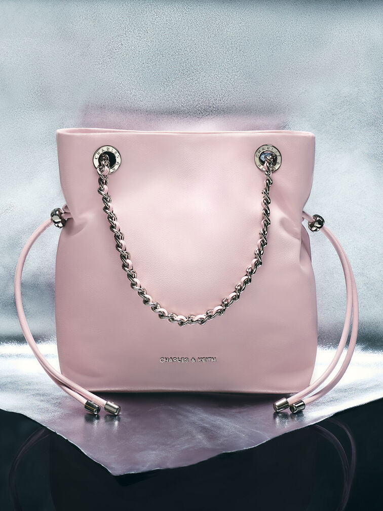 Arya Braided-Strap Double-Handle Crossbody Bag