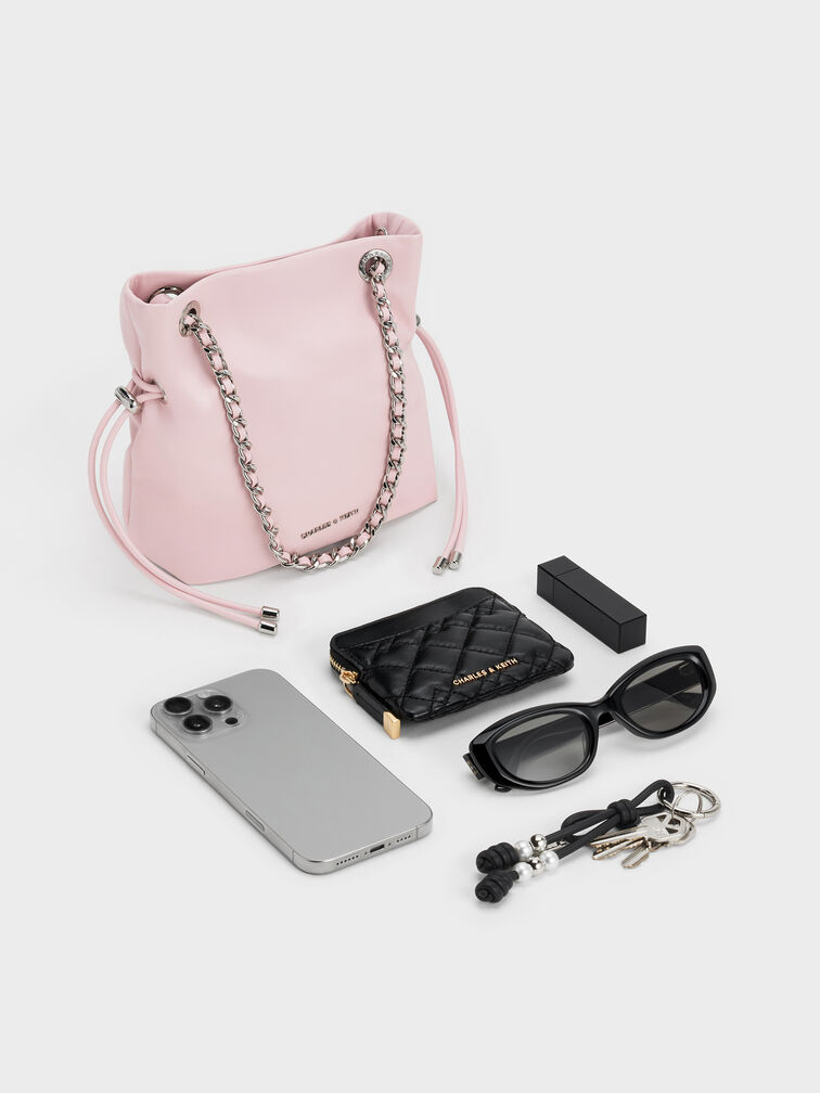 Arya Braided-Strap Double-Handle Crossbody Bag