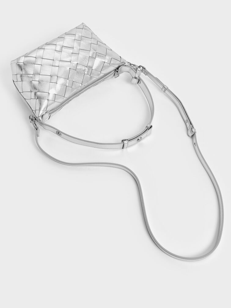 Ivette Woven Shoulder Bag