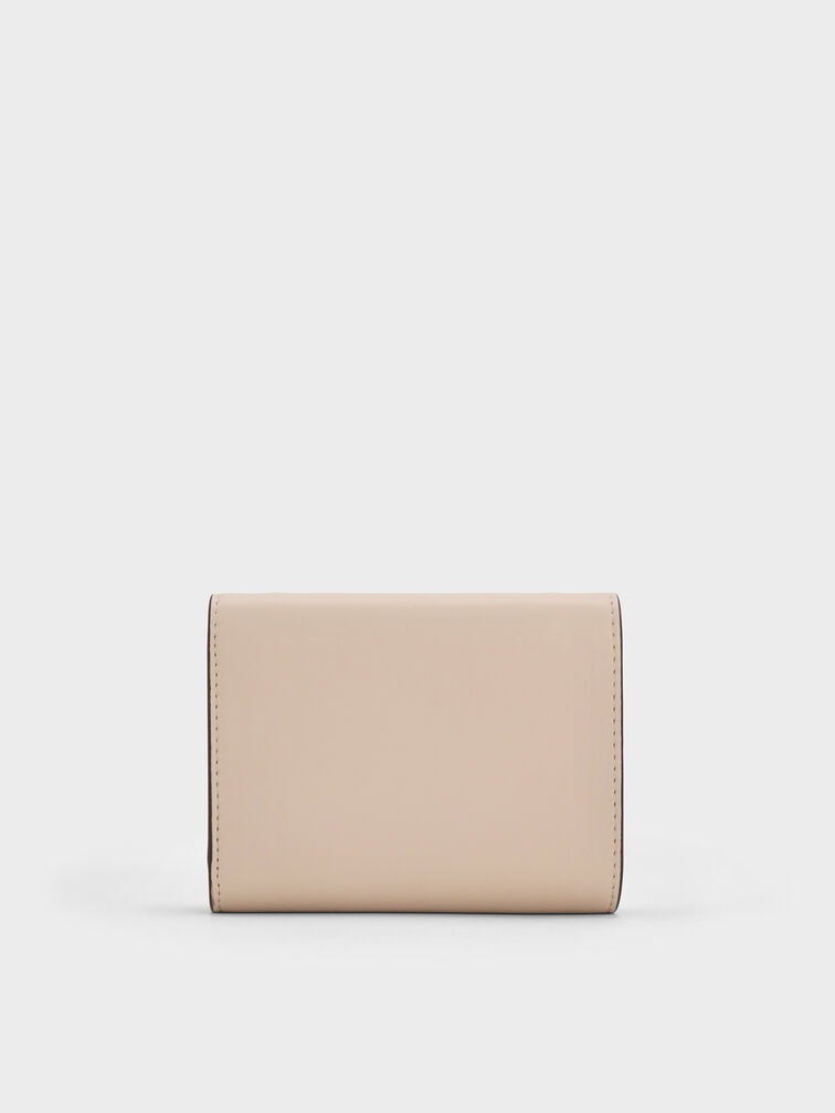 Edna Turn-Lock Knotted-Strap Wallet