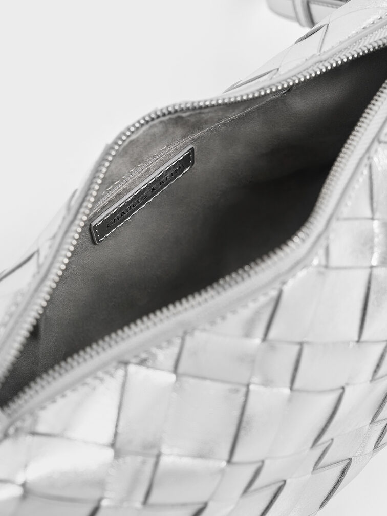 Ivette Woven Shoulder Bag