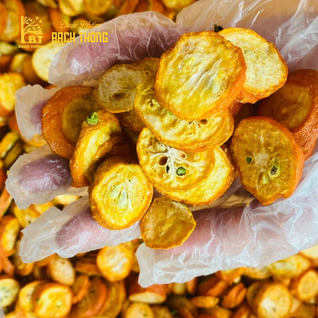 [Hũ đôi 80g] Kim Quất Uyên Ương Sấy Lạnh - Quất Vàng Sấy Khô