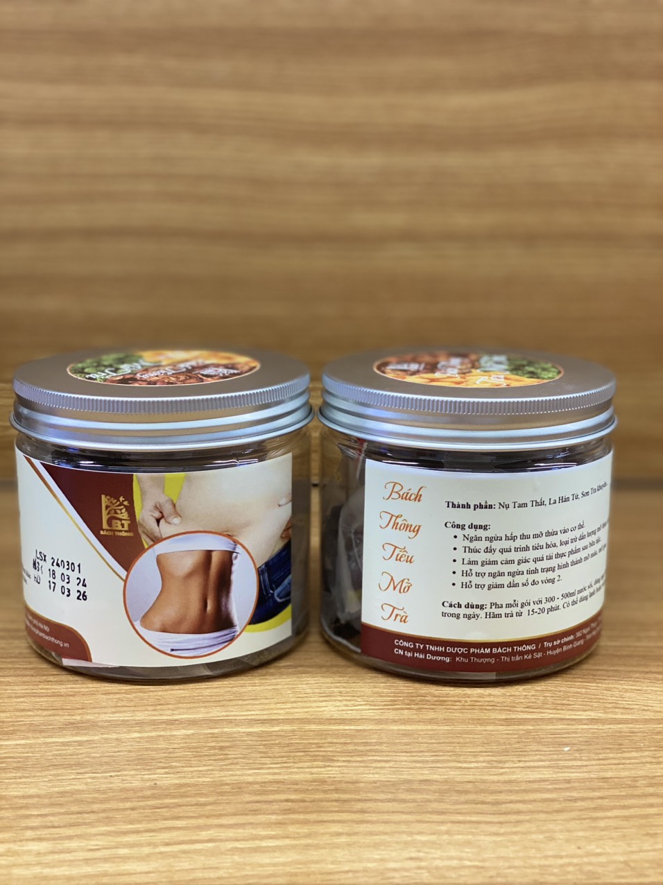 Bách Thông tiêu mỡ trà