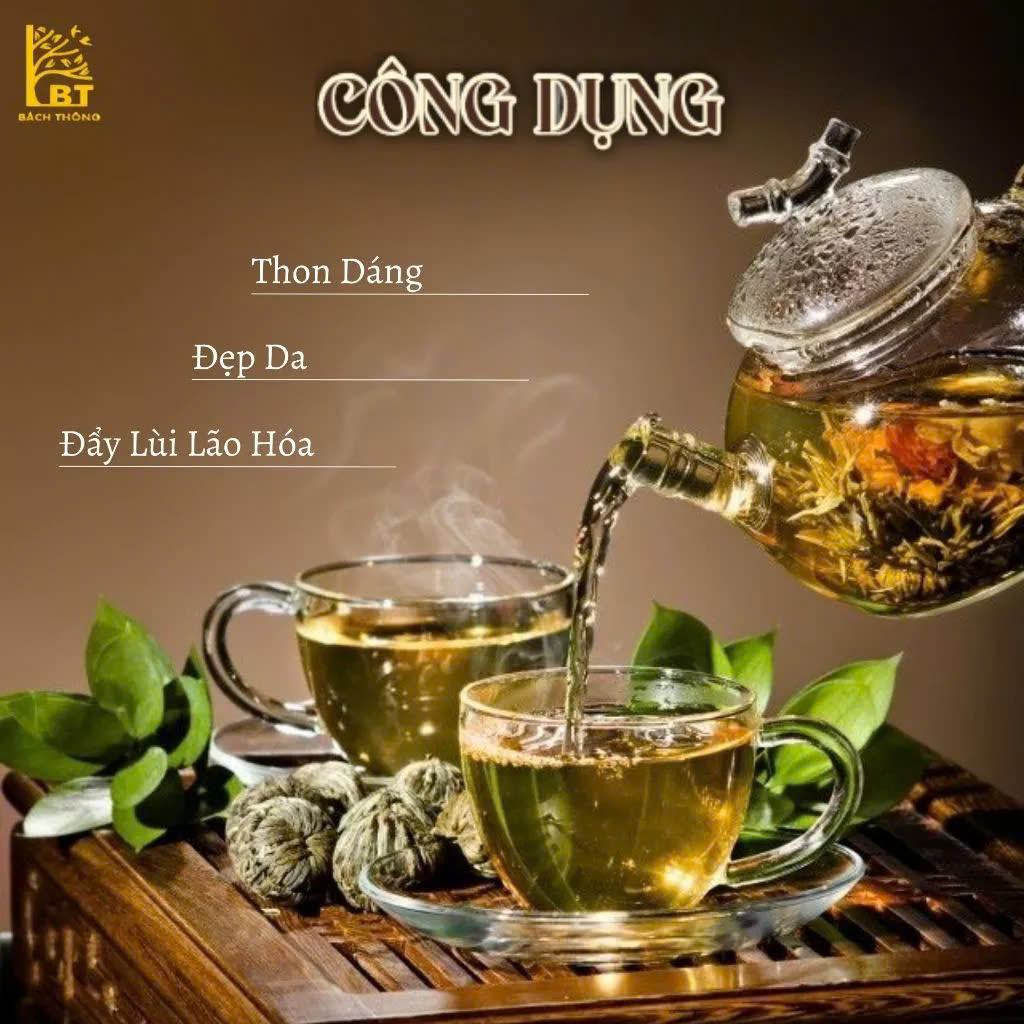 [Túi 30 gói] BT Dưỡng sinh trà 9 vị