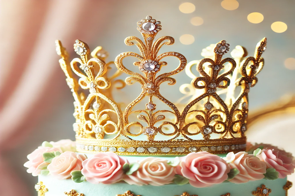 Vương miện trang trí – Điểm nhấn hoàn hảo cho bánh sinh nhật