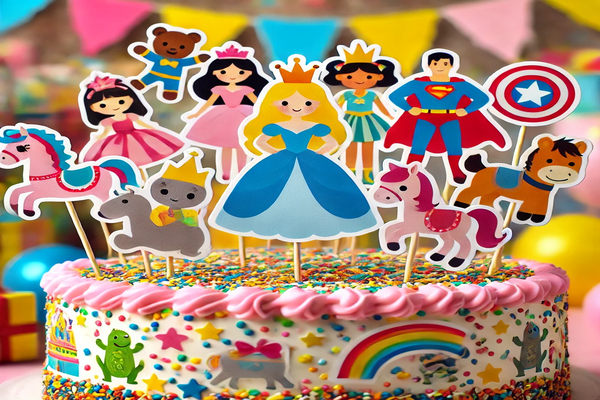 Set cắm giấy sinh nhật – Thêm sắc màu cho bữa tiệc