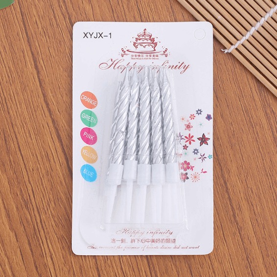Hộp 50 Vỉ Nến Nhũ/Bạc