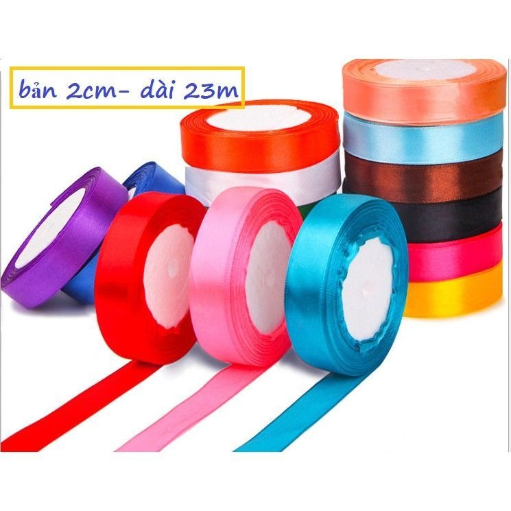 Rb Lụa 2Cm/Hồng nhạt
