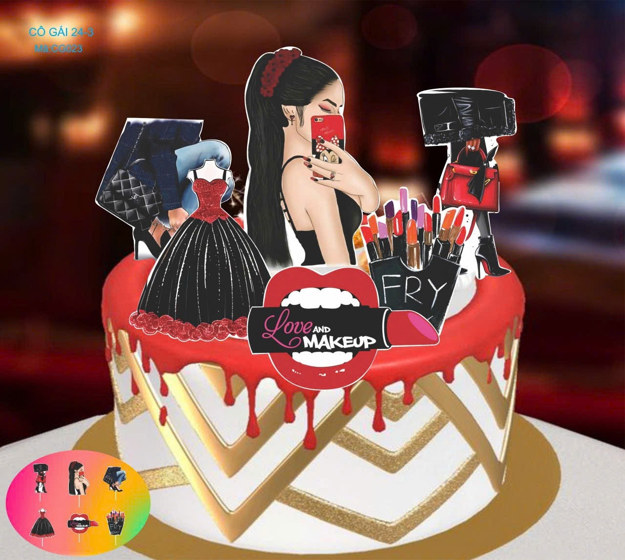 Set giấy: Nữ T24
