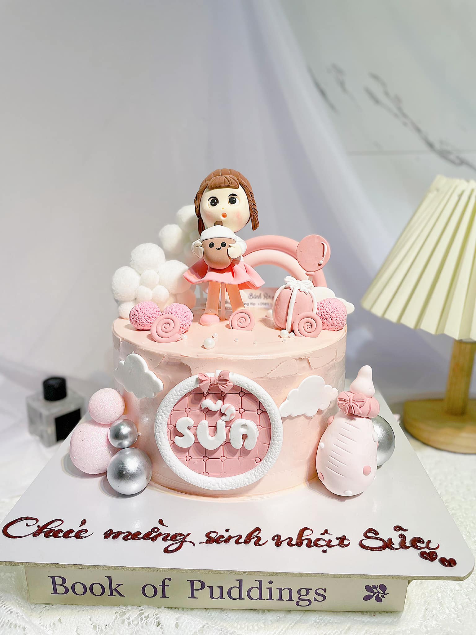 Mô hình trang trí bánh sinh nhật