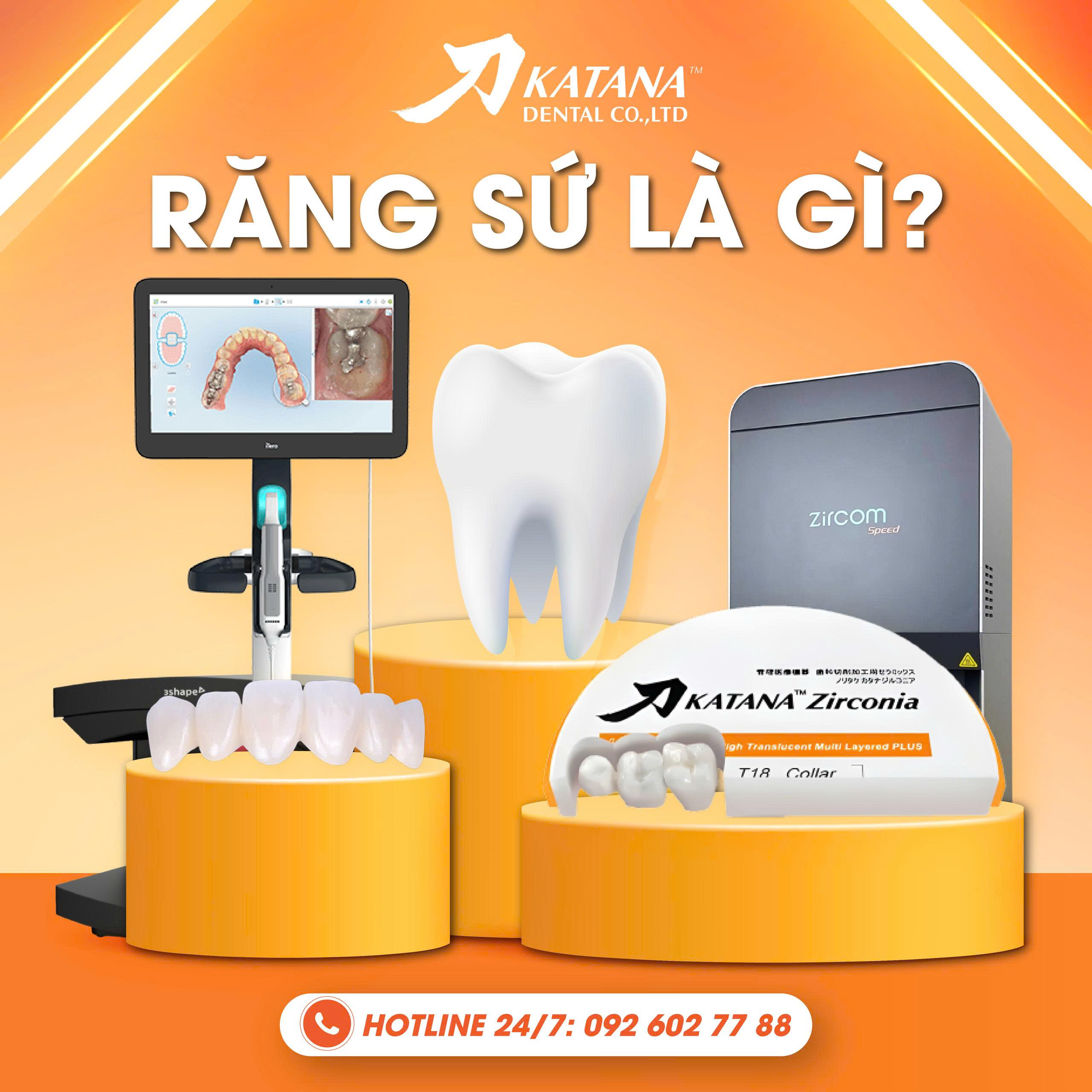 Răng sứ là gì? Quy trình làm răng sứ và vật liệu răng toàn sứ phổ biến hiện nay