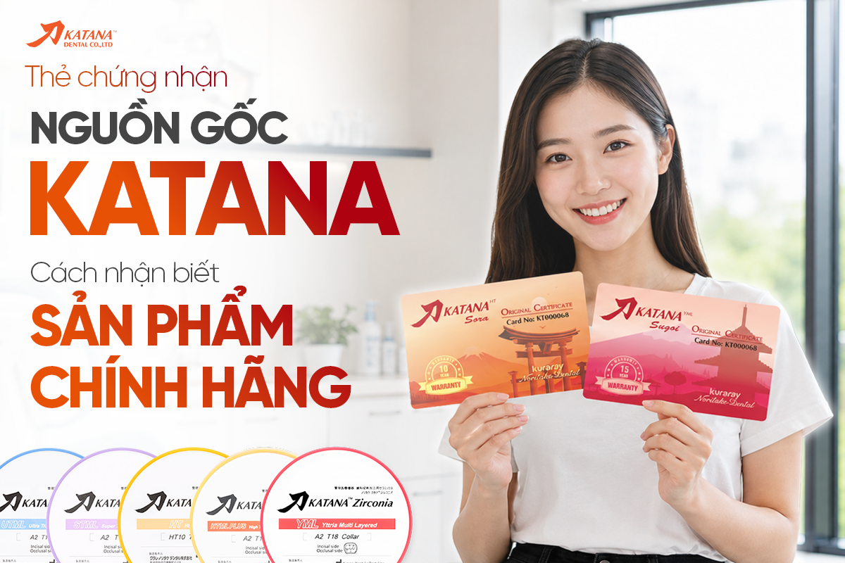 THẺ CHỨNG NHẬN NGUỒN GỐC KATANA ZIRCONIA: CÁCH NHẬN BIẾT SẢN PHẨM CHÍNH HÃNG!