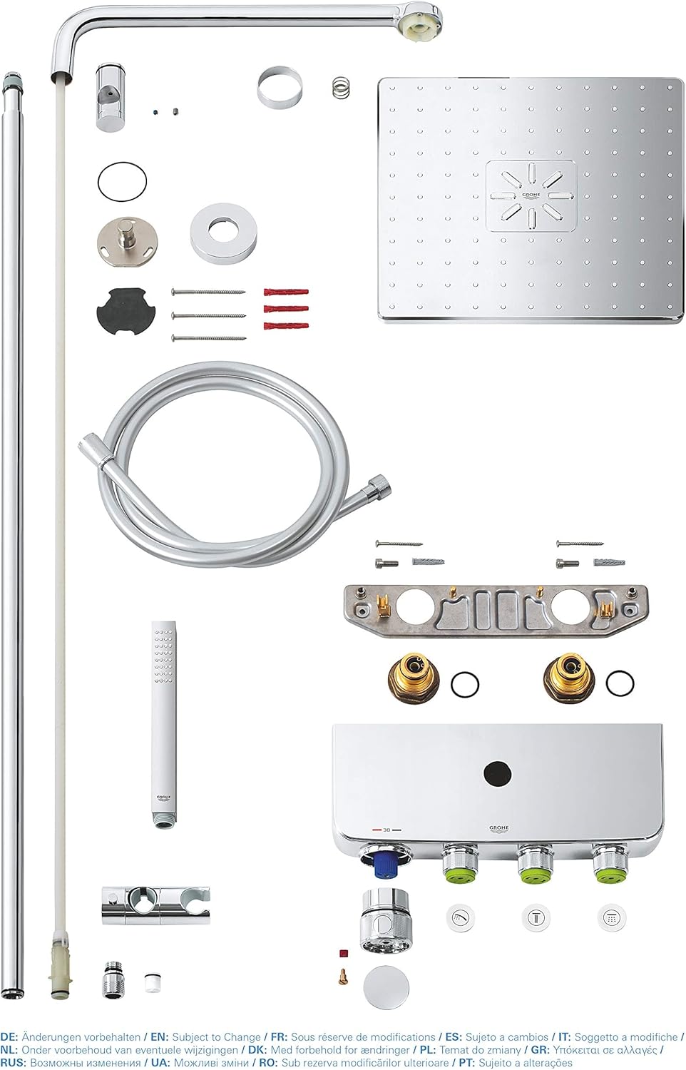 Sen cây Ổn nhiệt Grohe SmartControl Cube 26508000
