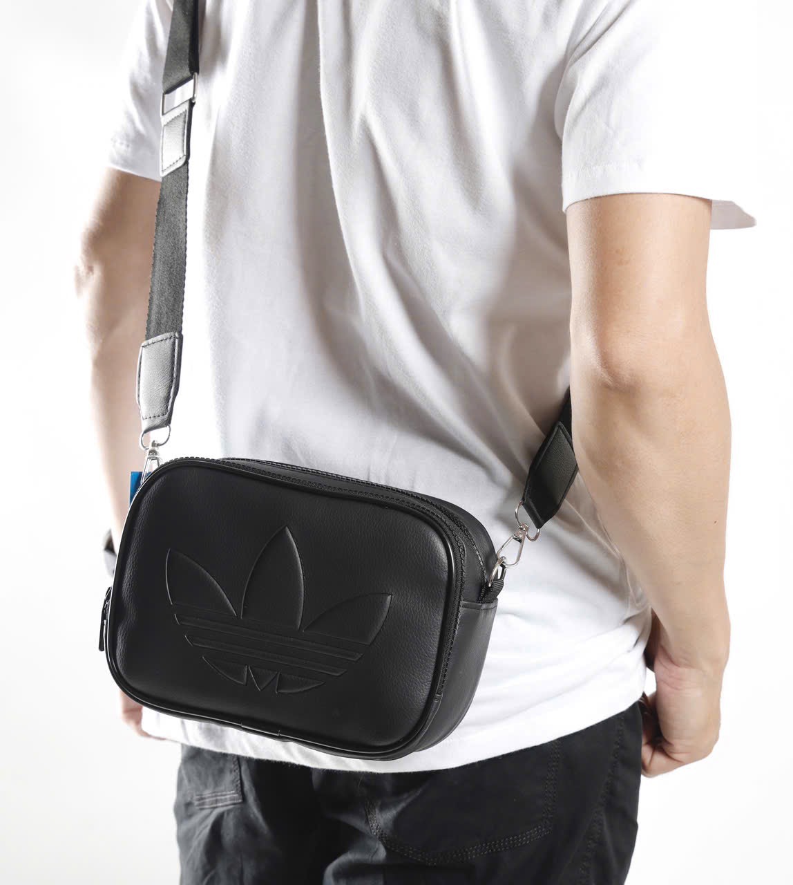 ADIDAS POLYURETHANE EDEMA TREFOIL SATCHEL