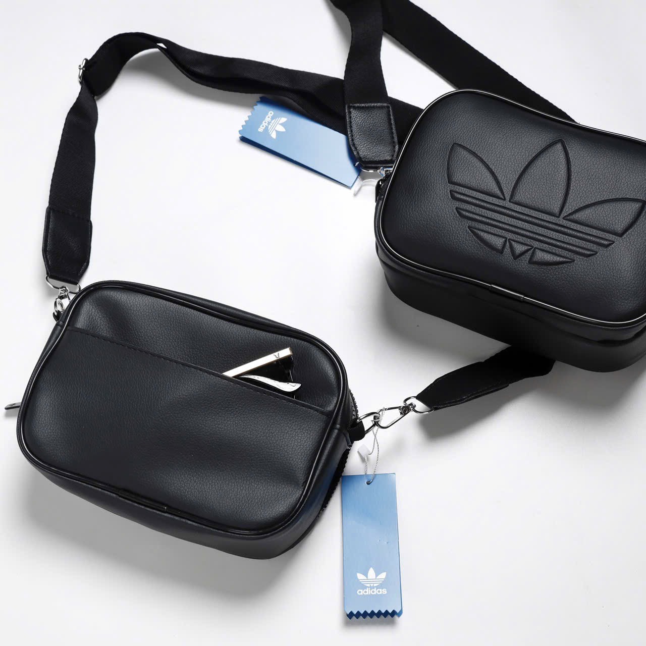 ADIDAS POLYURETHANE EDEMA TREFOIL SATCHEL
