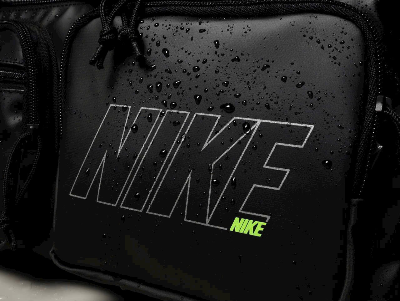 NIKE LEATHER BLACK