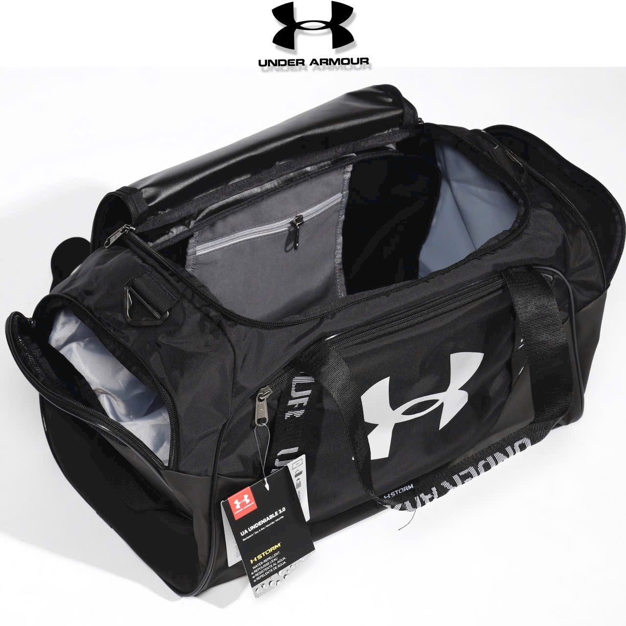 UNDER ARMOUR BLACK WHITE 3.0