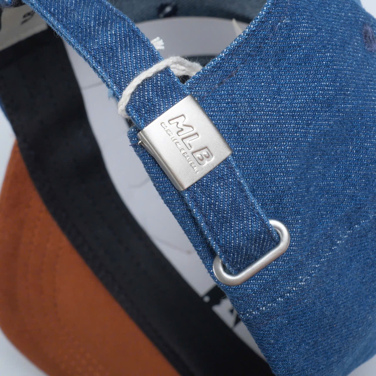 CAP MLB NY DENIM SUEDE TOUCH NAVY BROWN