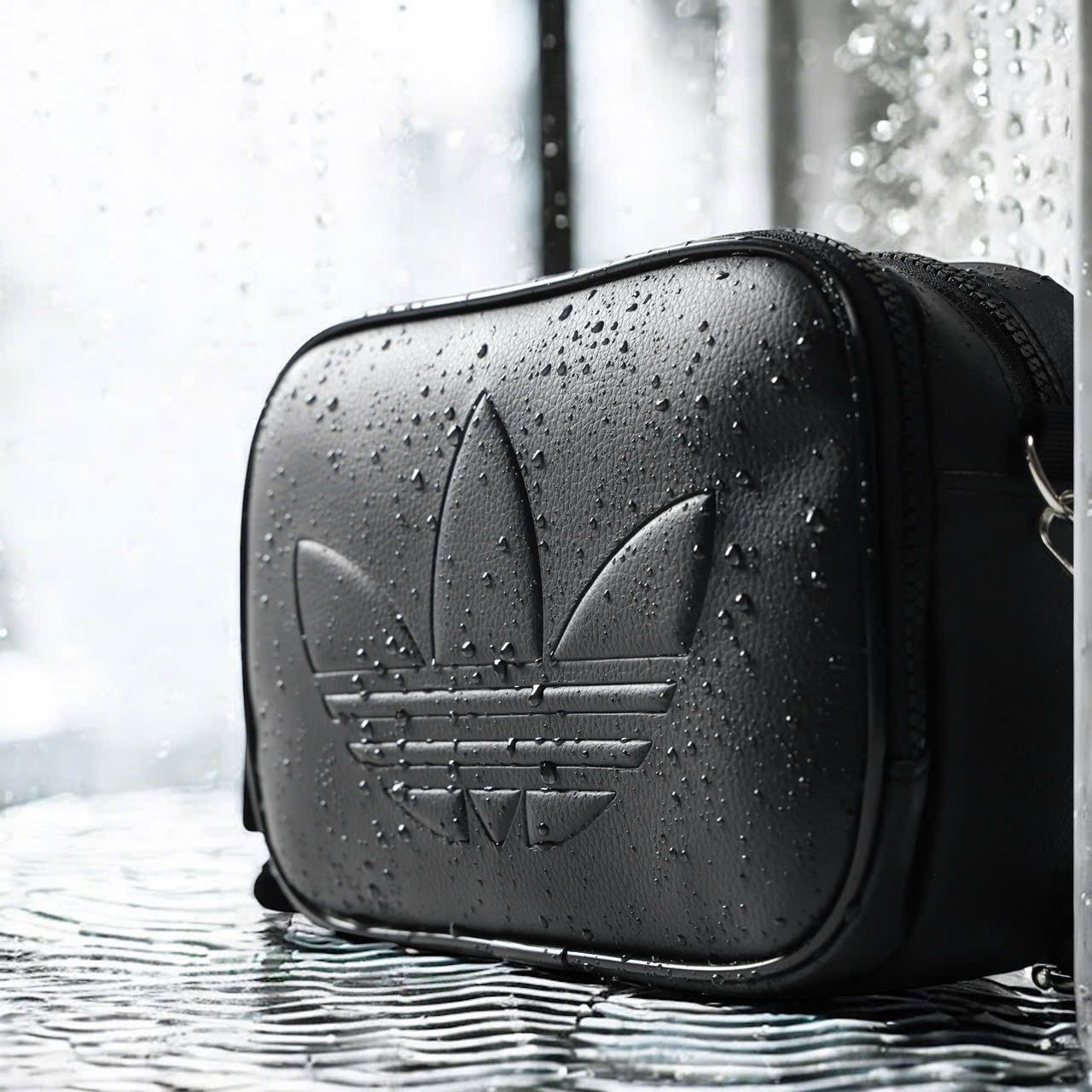 ADIDAS POLYURETHANE EDEMA TREFOIL SATCHEL