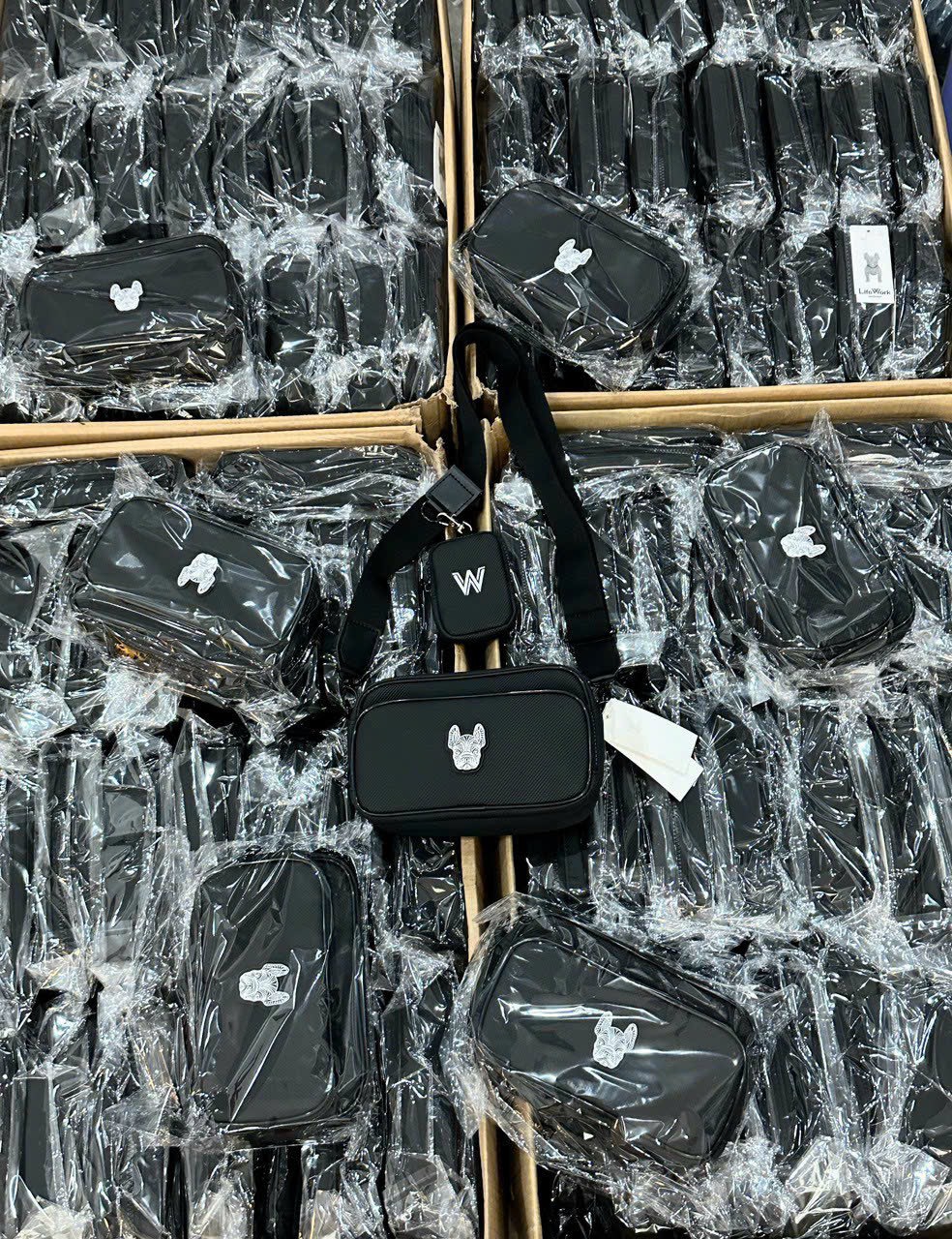 CROSS BAG LIFE WORK BLACK