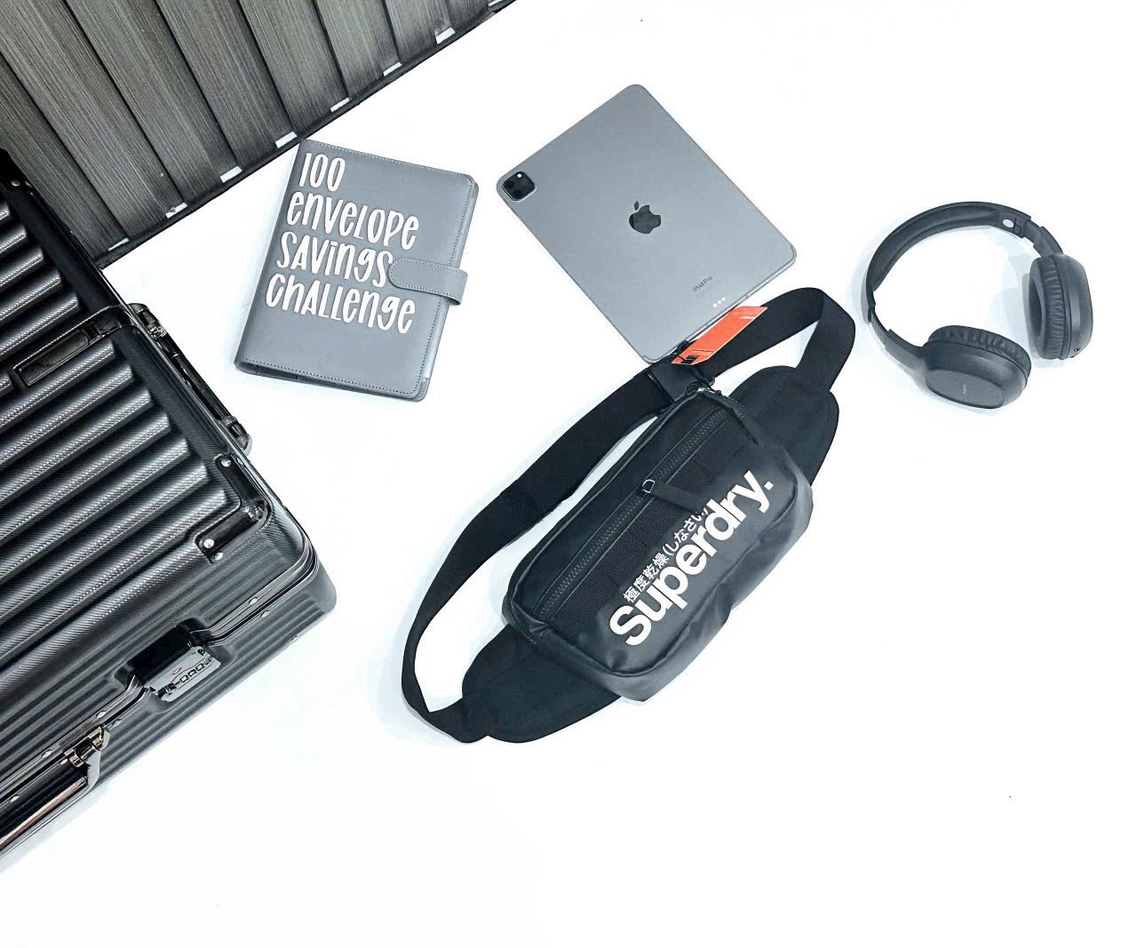 CROSSBODY SUPERDRY LOGO WHITE