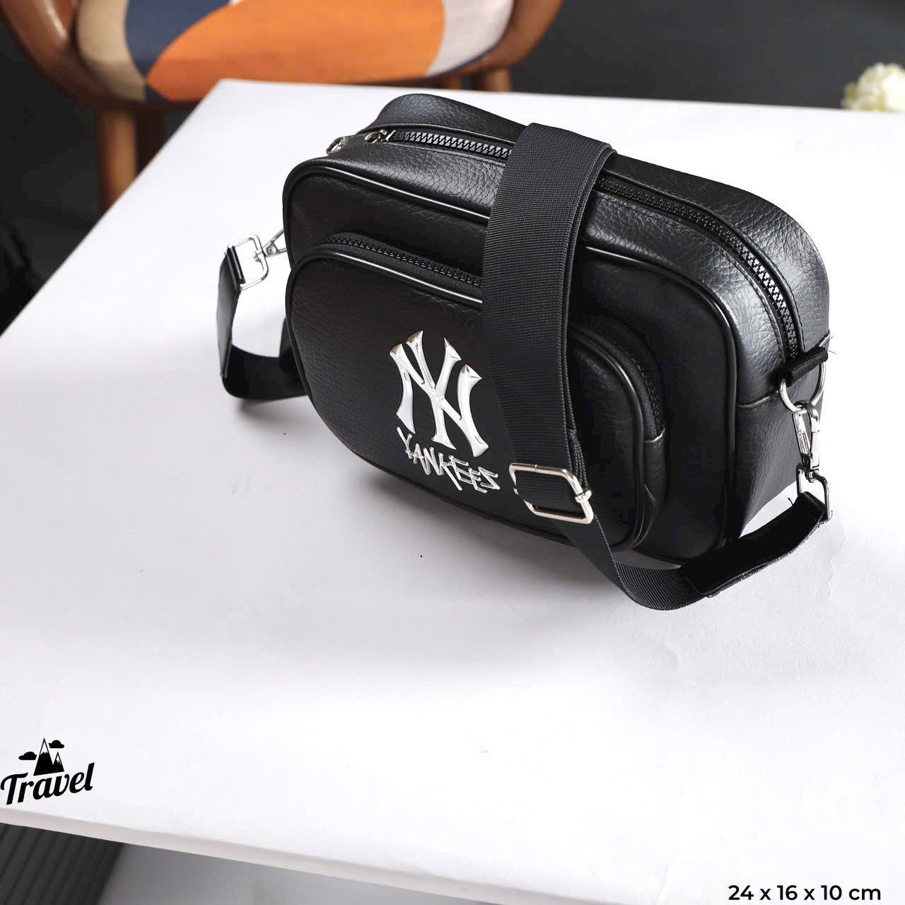 MLB NY METAL STYLE LOGO