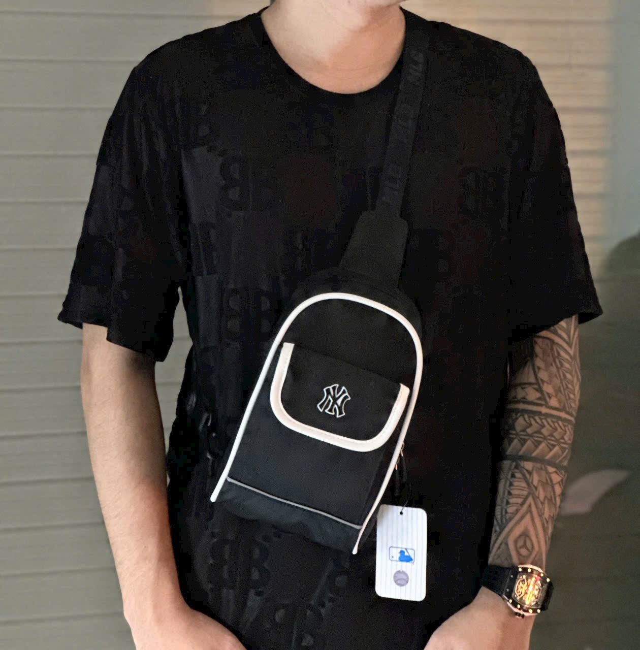 CROSSBAG MLB NY KD BLACK