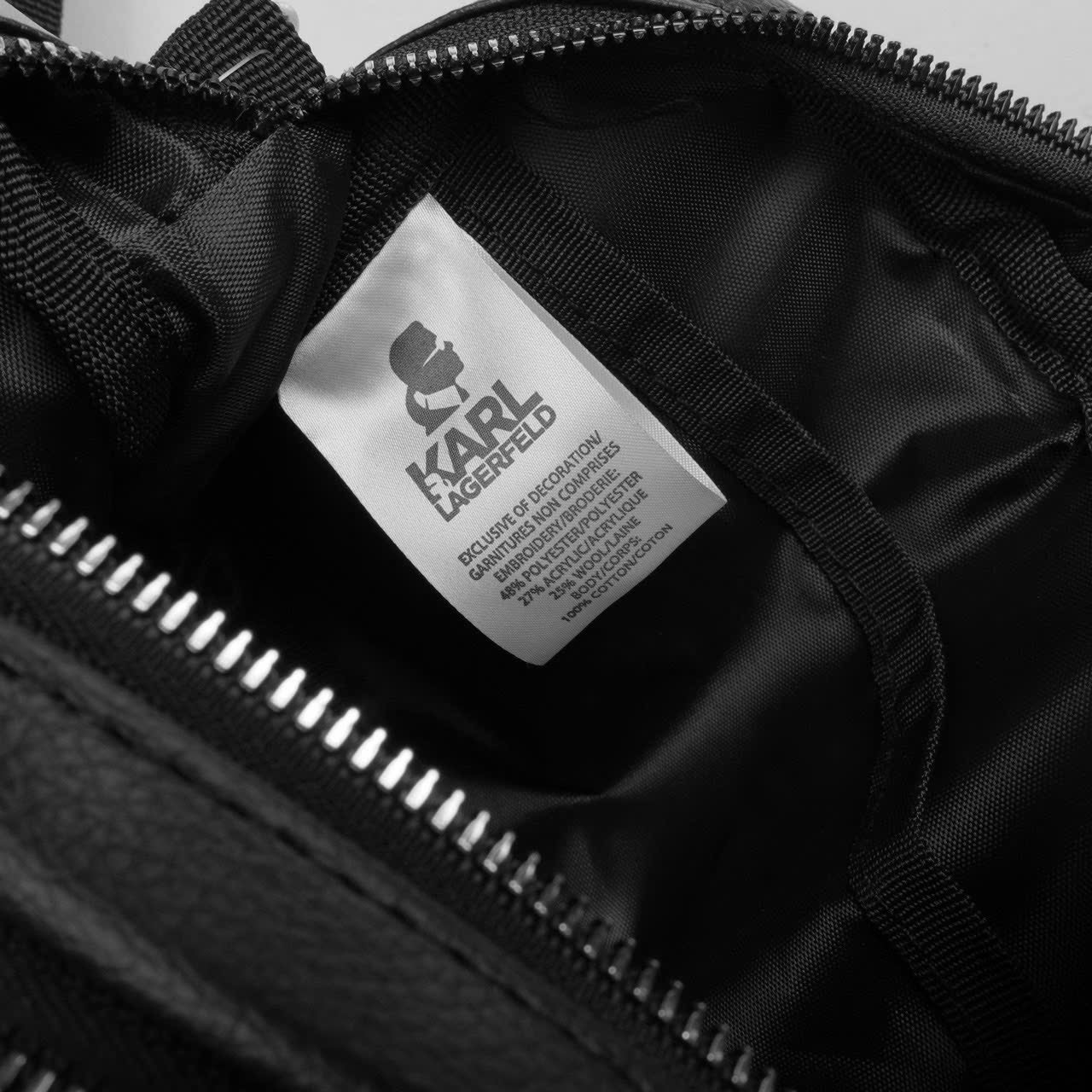 KARL LAGERFELD BLACK - TWIN LOGO