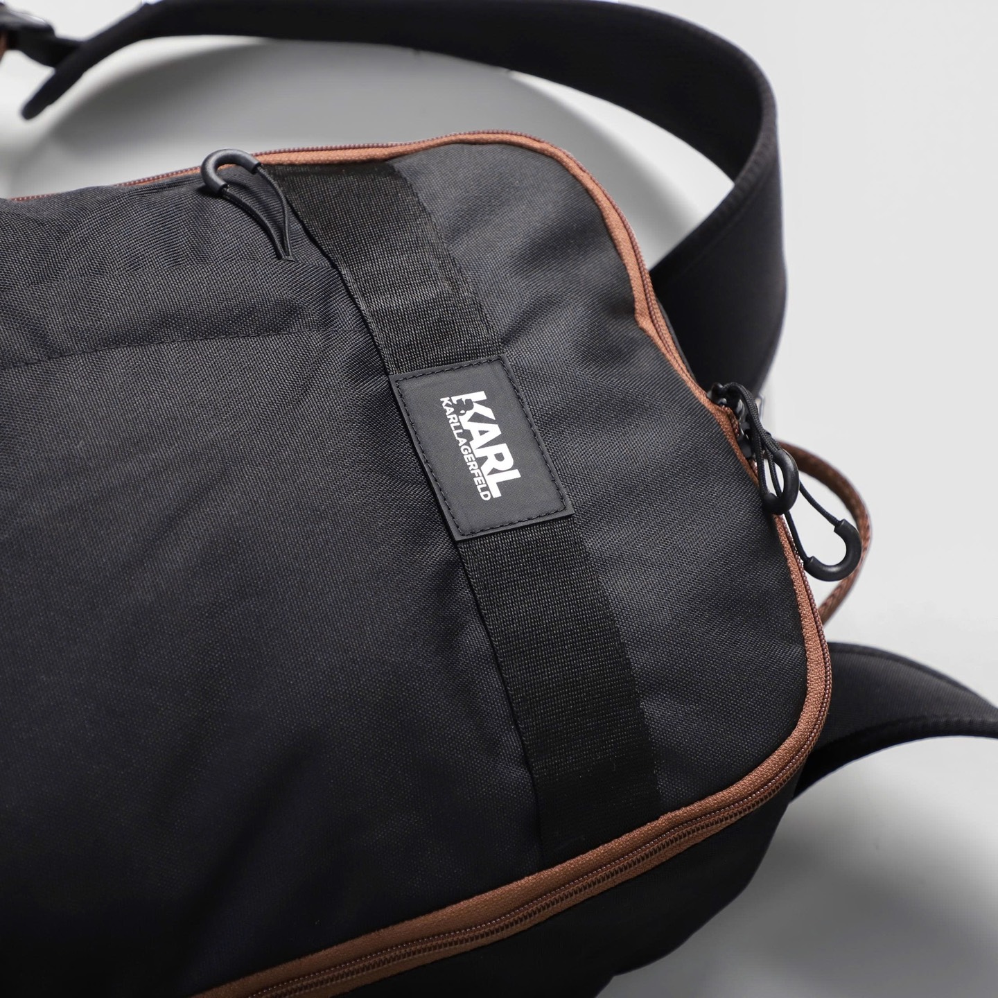 KARL LAGERFELD BROWN BACKPACK