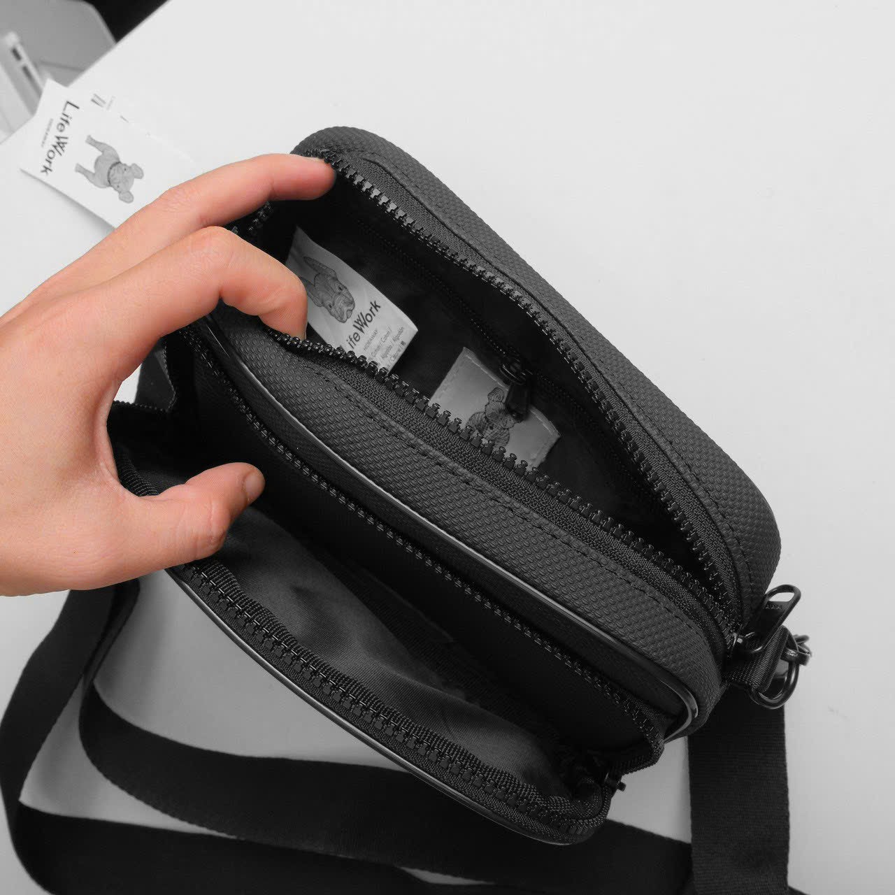 CROSS BAG LIFE WORK BLACK