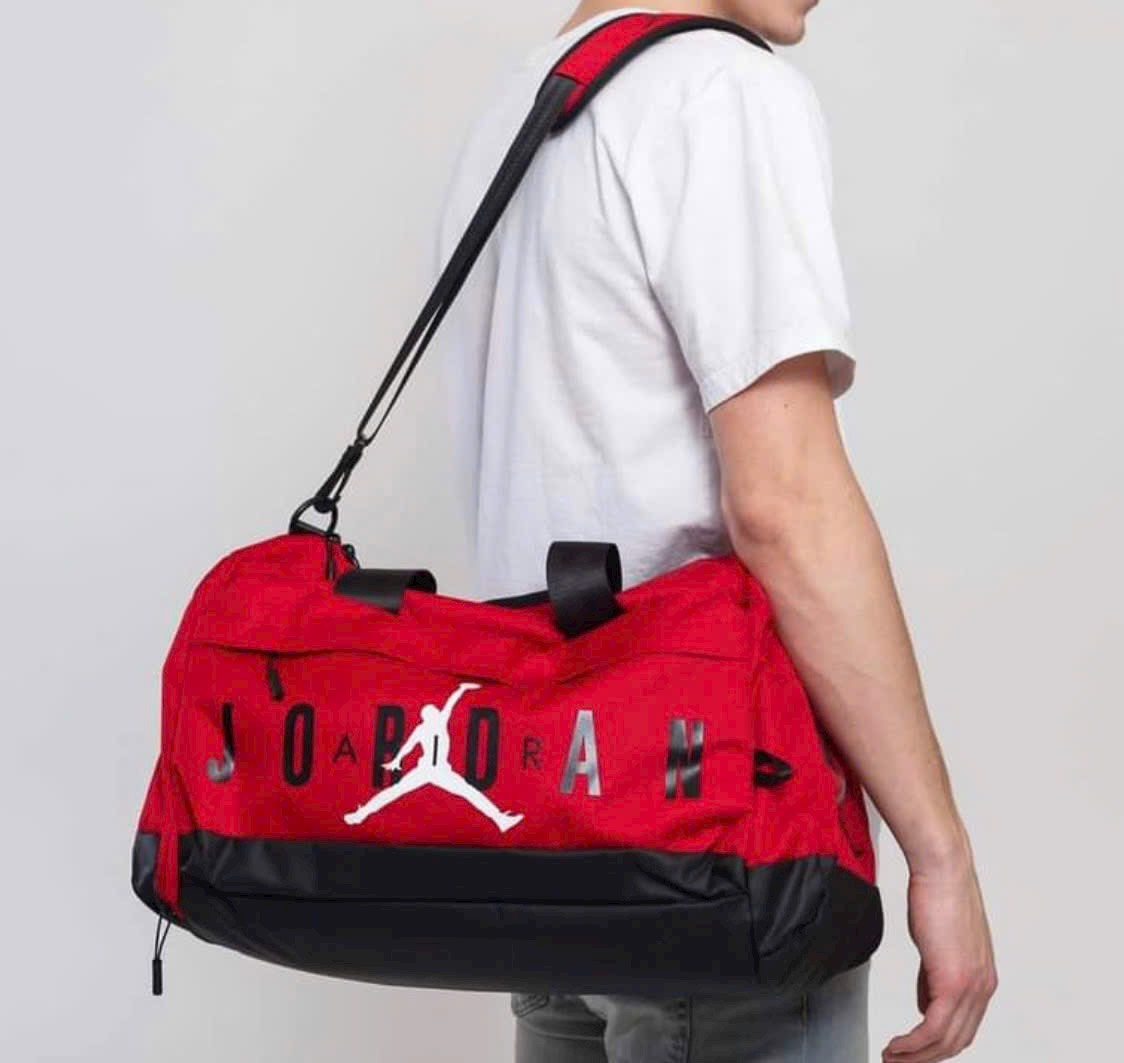 TÚI TRỐNG NIKE JORDAN ĐỎ CAM