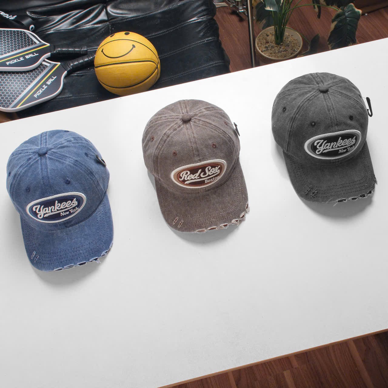 CAP MLB PIGMENT BROWN