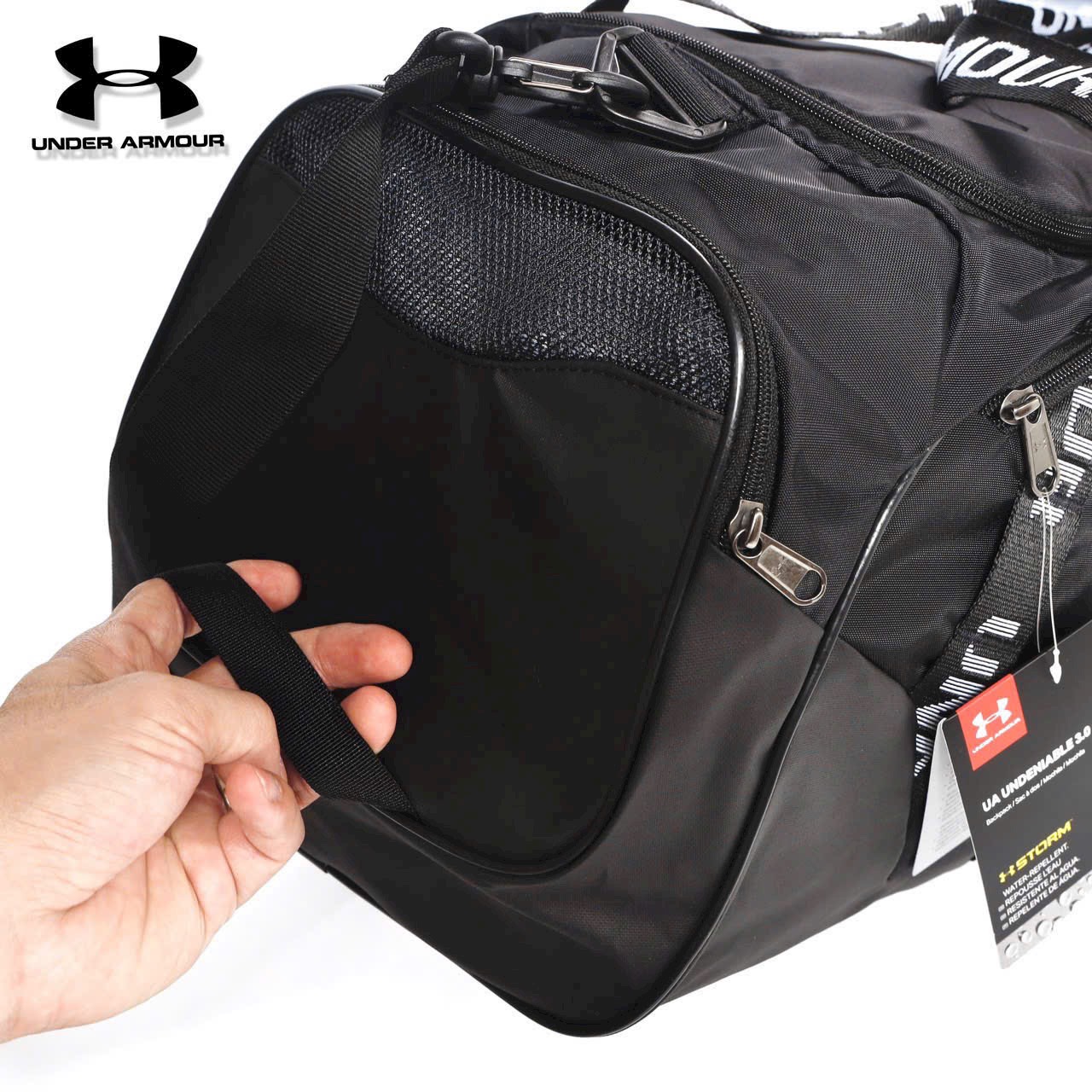 UNDER ARMOUR BLACK WHITE 3.0