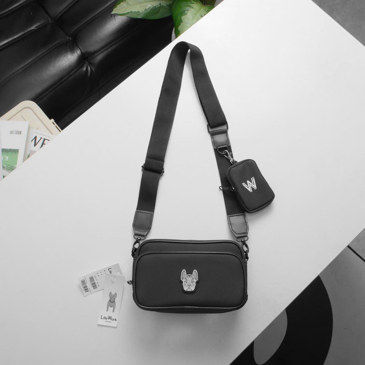 CROSS BAG LIFE WORK BLACK