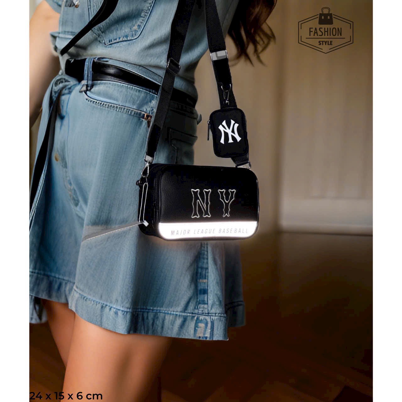 MLB NY MEGA OUTLINE LIGHT ( FORM NGANG )