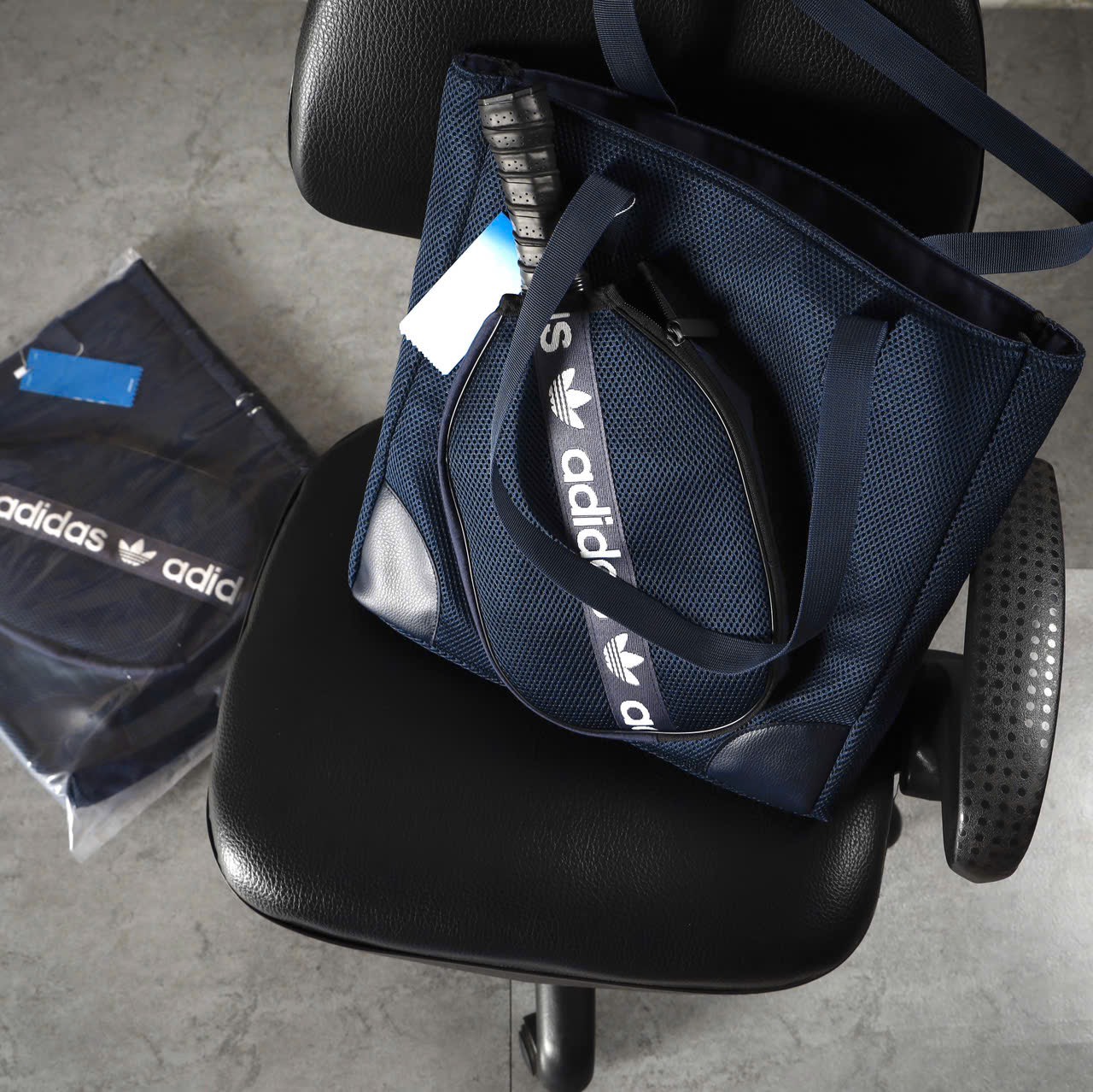 TÚI TOTE PICKLEBALL ADIDAS DARK BLUE