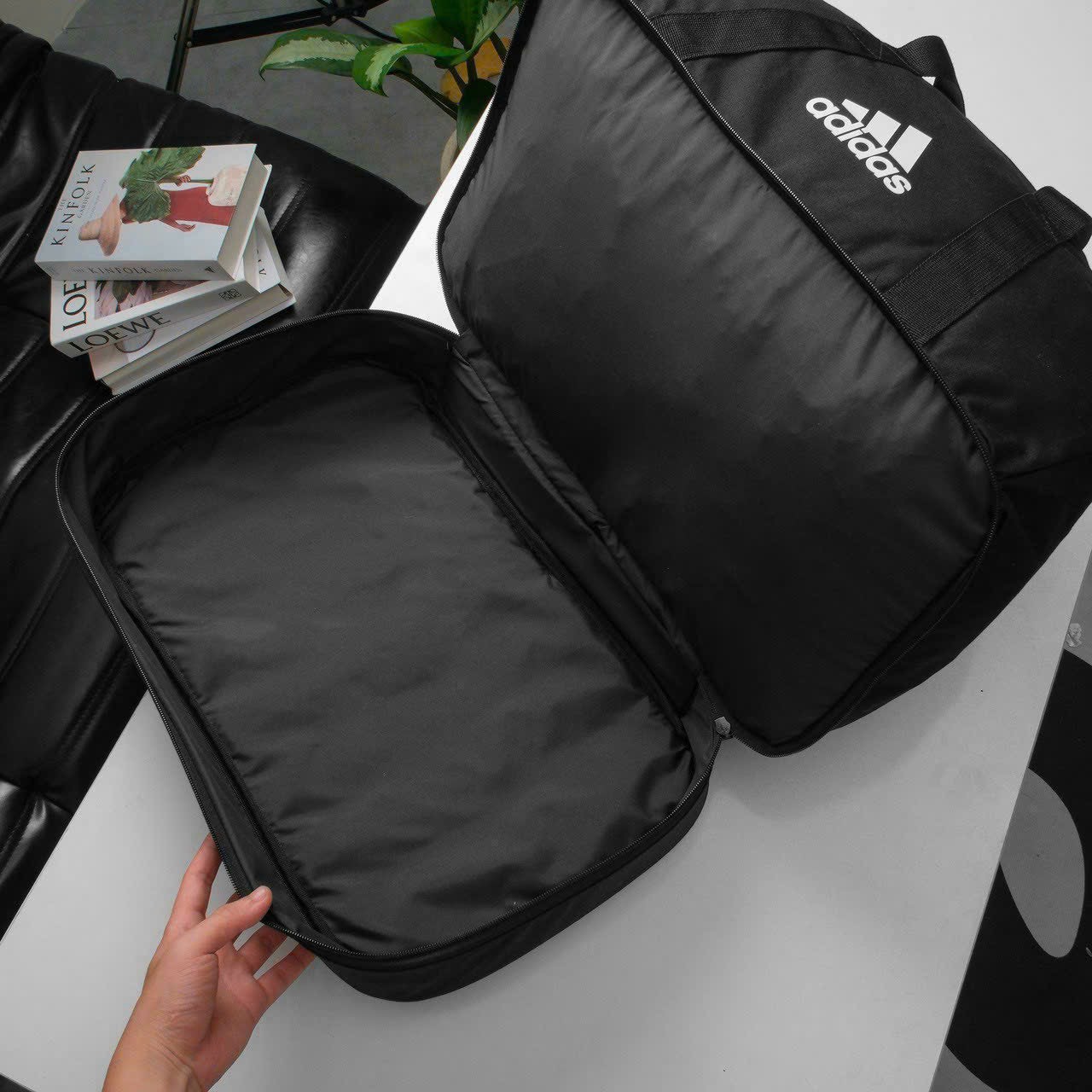 ADIDAS DUFFEL TIRO PRIMEGREEN BOTTOM