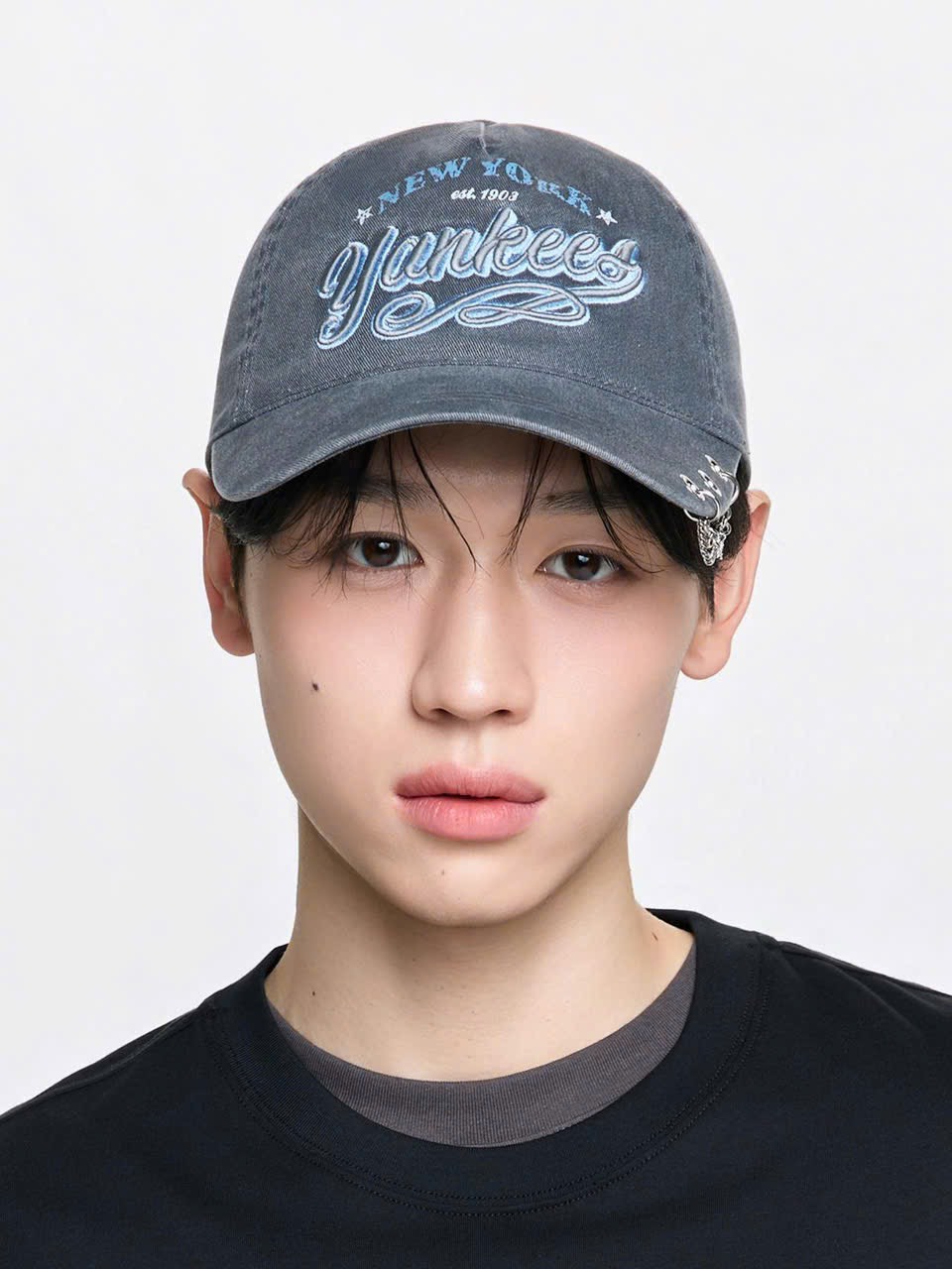 CAP MLB JEWELRY GREY