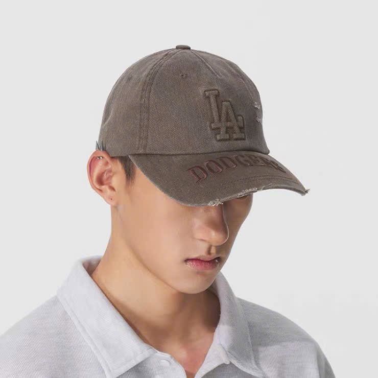CAP MLB EMBOSSED BROWN
