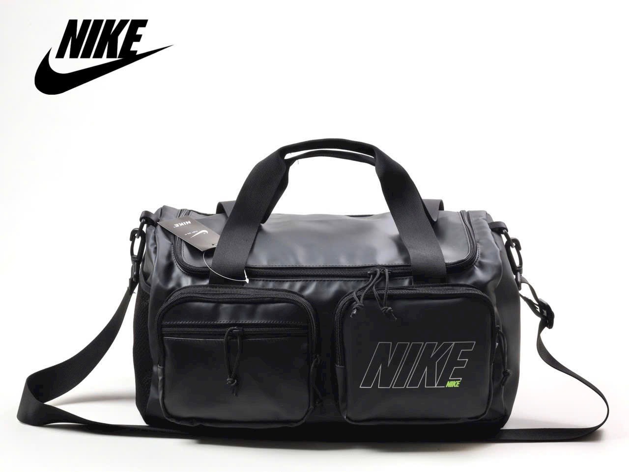 NIKE LEATHER BLACK