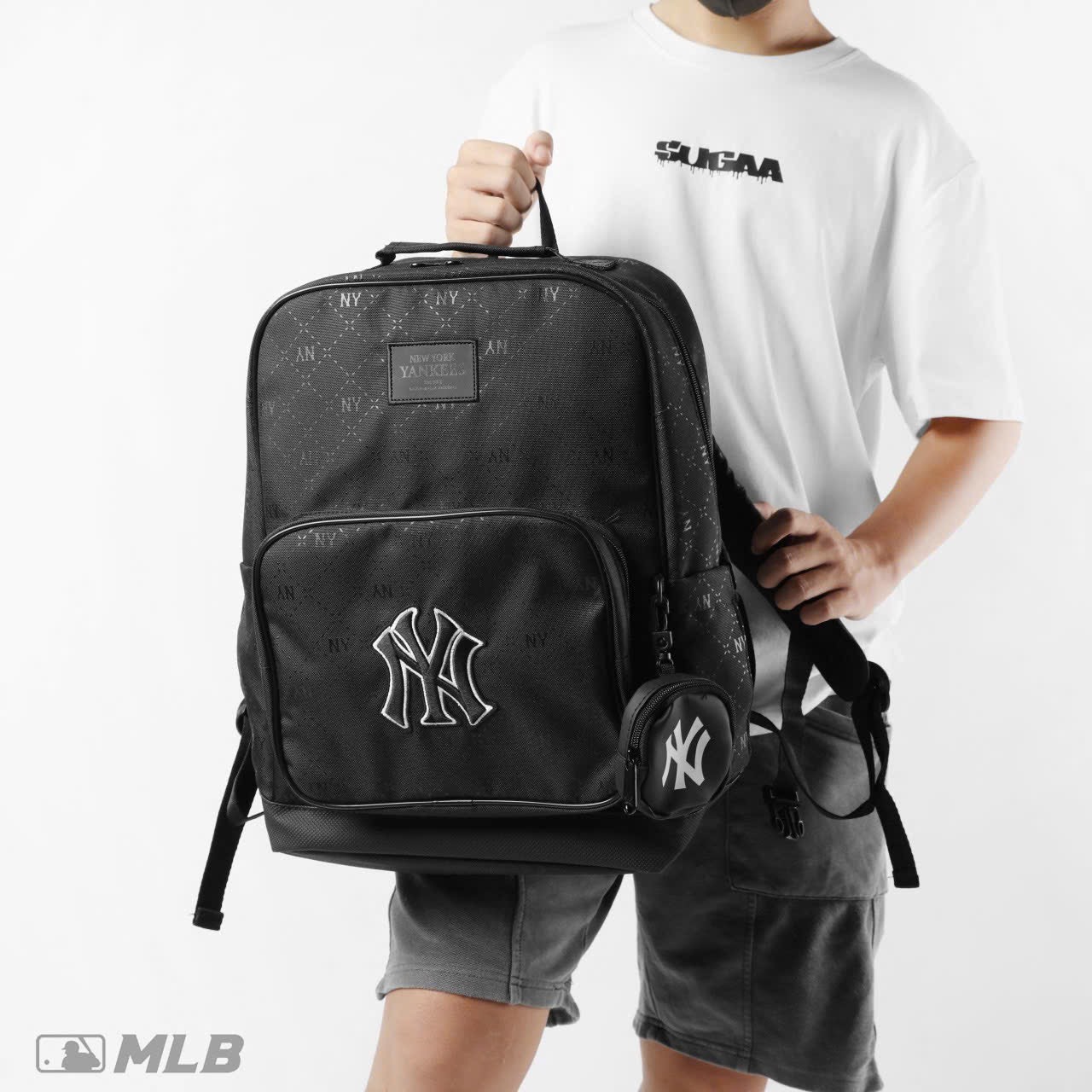 MLB MONOGRAM BLACK PRINT