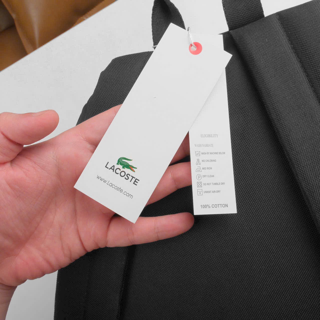 LACOSTE LOE BASIC BLACK