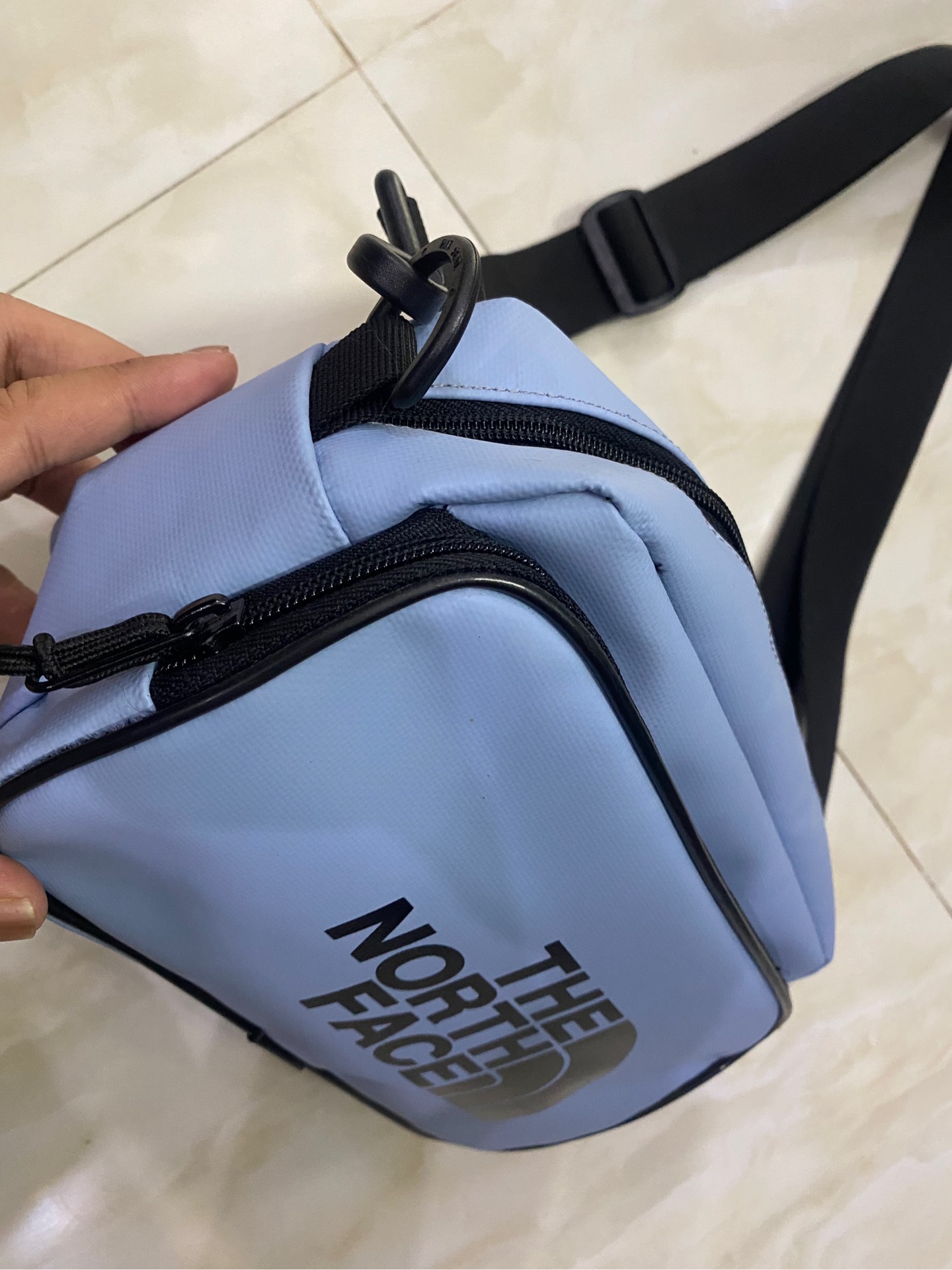 THE NORTH FACE MINI BAG BLUE