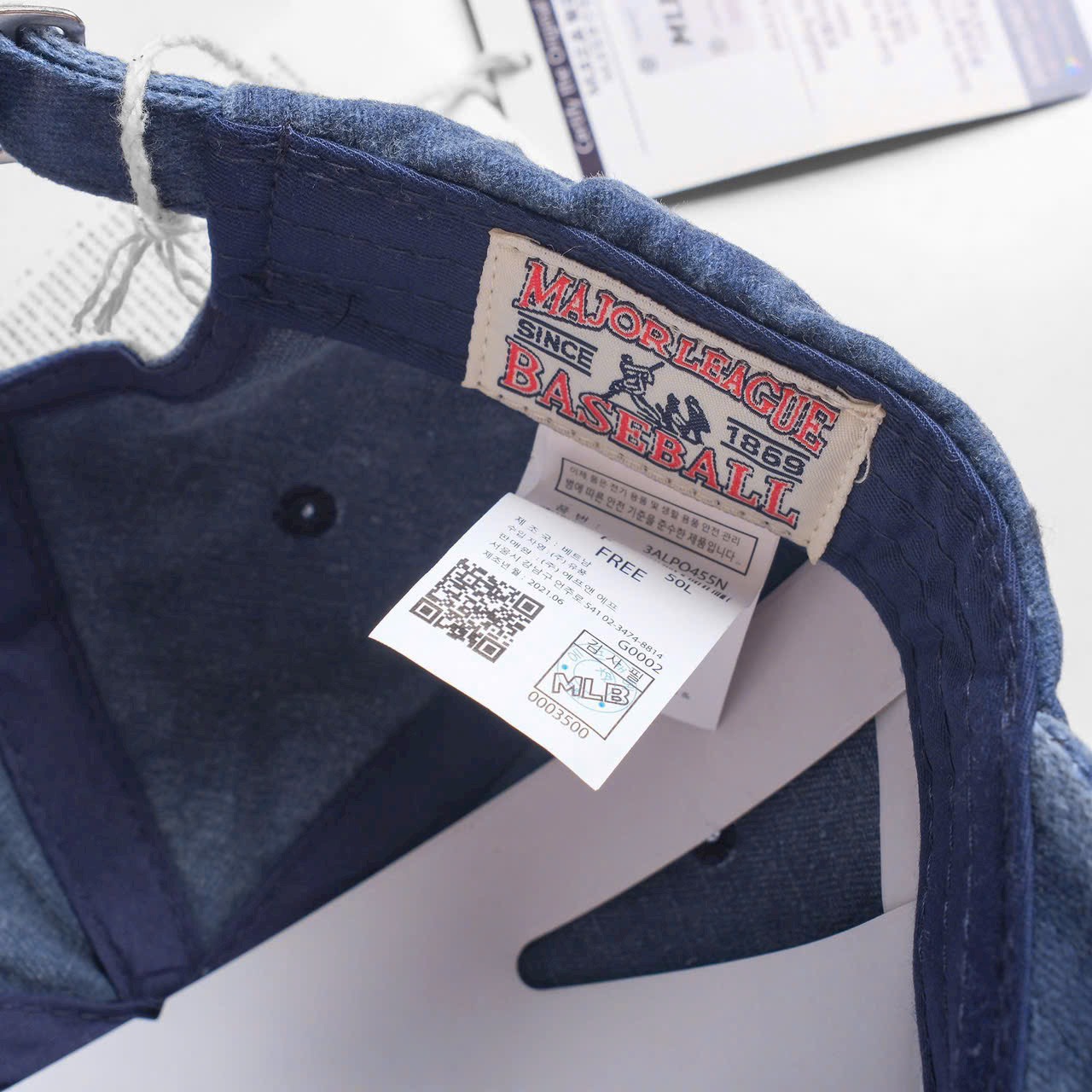 CAP MLB CURVE BLUE