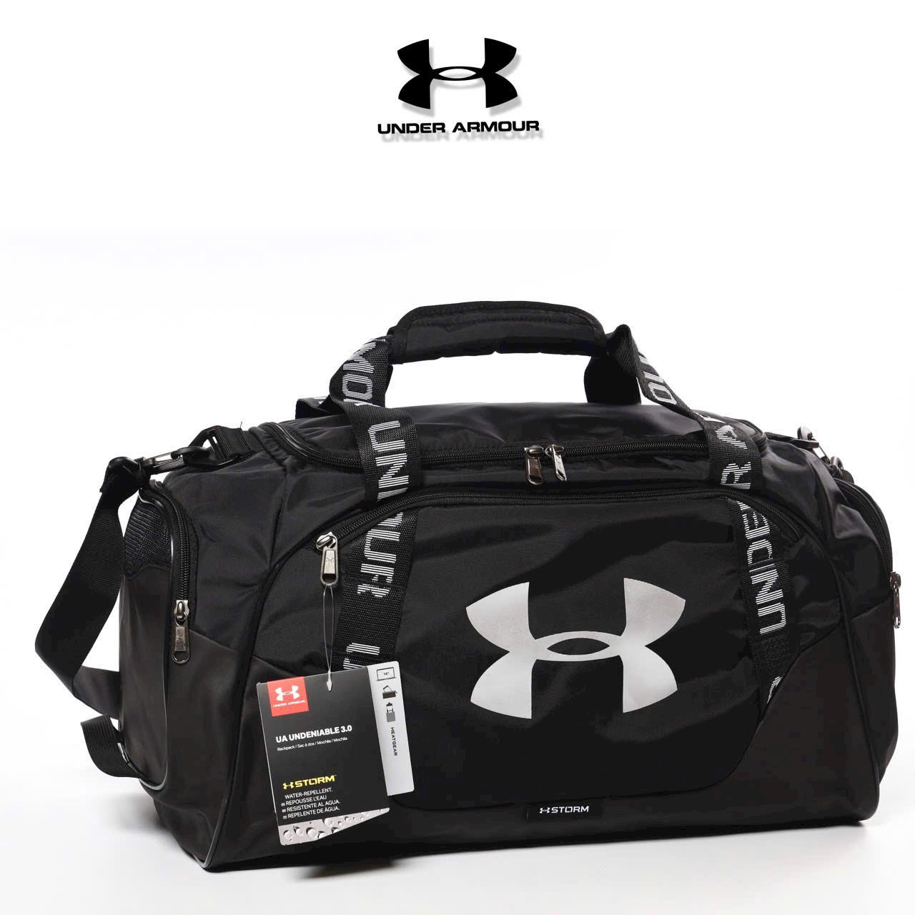 UNDER ARMOUR BLACK WHITE 3.0