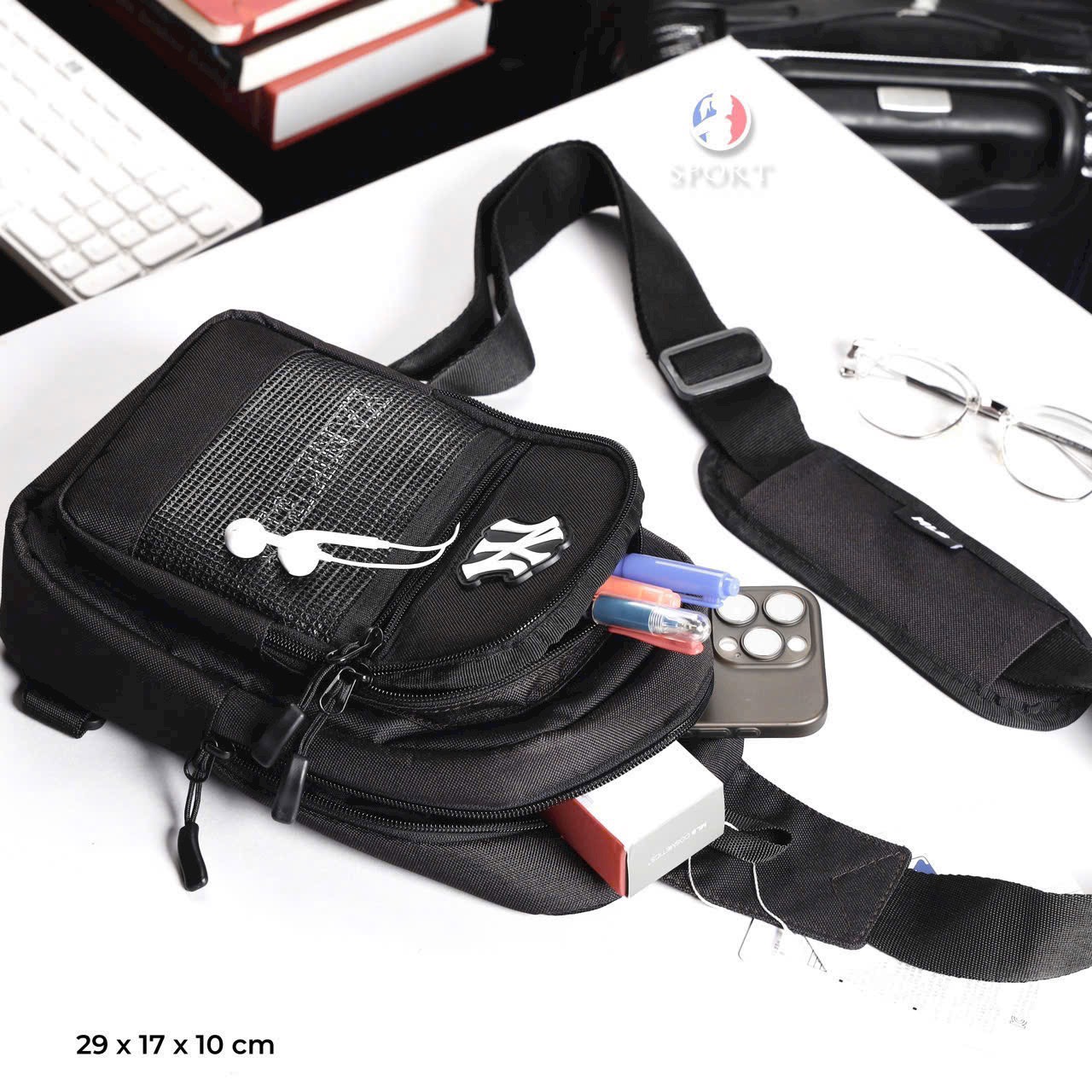 CROSSBODY MLB NY YANKEES FABRIC