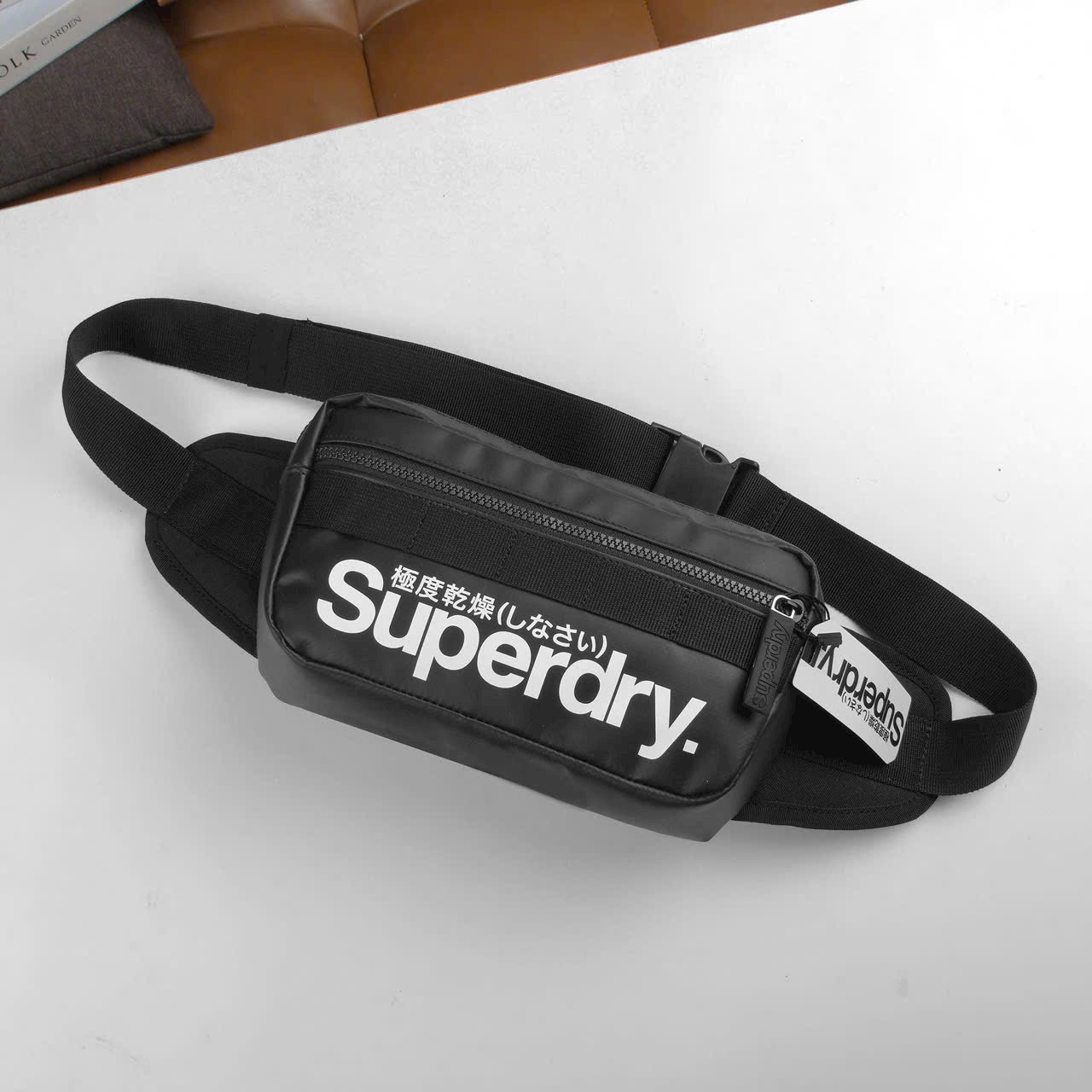 CROSSBODY SUPERDRY LOGO WHITE