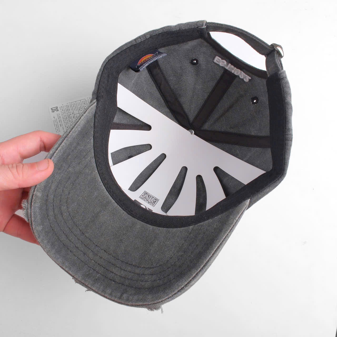 CAP DICKIES WASH GREY